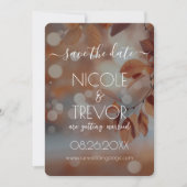 独自の作成 – 紅葉《写真》ぼけ味 セーブザデート (正面)