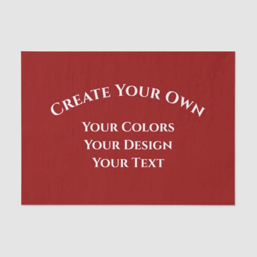 独自の作成 薄葉紙 (正面)