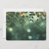 独自の作成 – 金ゴールド照明と離れ セーブザデート (裏面)