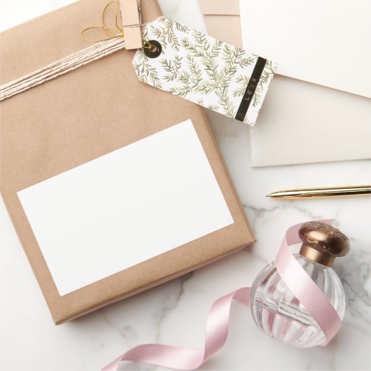 独自の作成 長方形シール (ギフト)