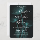 独自の作成 – 3つのX線の花結婚の 招待状 (正面)