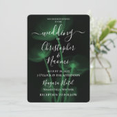 独自の作成 – 3つのX線の花結婚の 招待状 (スタンド正面)