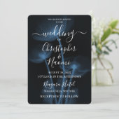 独自の作成 – 3つのX線の花結婚の 招待状 (スタンド正面)