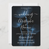 独自の作成 – 3つのX線の花結婚の 招待状 (正面)