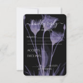 独自の作成 – 3つのX線花 出欠カード (正面)