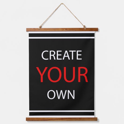 独自の作成 – 3xパーソナライズされたポートレートセット 吊り下げ型タペストリー (正面3)