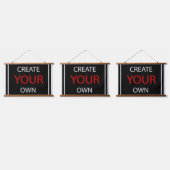 独自の作成 – 3xパーソナライズされたランドスケープ・セット 吊り下げ型タペストリー (トリプル)