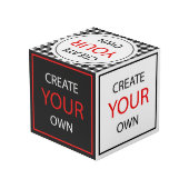 独自の作成 – Buffalo市松模様にプライド/カスタム フォトキューブ (裏面アングル)