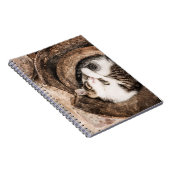 独自の作成 – Cat昼寝 ノートブック (右側)