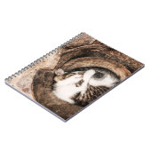 独自の作成 – Cat昼寝 ノートブック (左側)