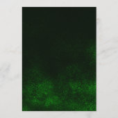 独自の作成 – Dark Black & Green 動揺して メニュー (裏面)