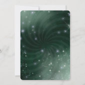 独自の作成 – Night Sky Swirl 招待状 (裏面)
