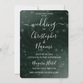 独自の作成 – Night Sky Swirl 招待状