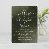 独自の作成 – Night Sky Swirl 招待状 (スタンド正面)