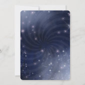 独自の作成 – Night Sky Swirl 招待状 (裏面)