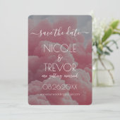 独自の作成 – Pink Cloud セーブザデート (スタンド正面)