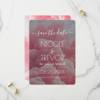 独自の作成 – Pink Cloud セーブザデート