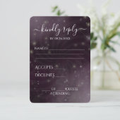 独自の作成 – Spiral Starry Sky 出欠カード (スタンド正面)