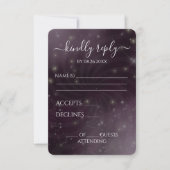 独自の作成 – Spiral Starry Sky 出欠カード (正面)