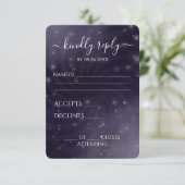 独自の作成 – Spiral Starry Sky 出欠カード (スタンド正面)