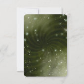 独自の作成 – Spiral Starry Sky 出欠カード (裏面)