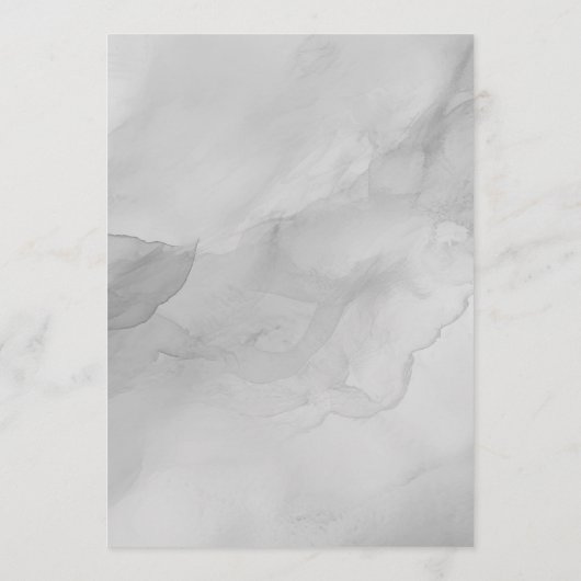 独自の作成 – Water Color Background Drink メニュー (裏面)