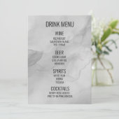 独自の作成 – Water Color Background Drink メニュー (スタンド正面)