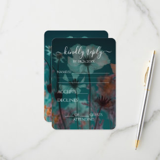 独自の作成 – Xかわいらし線花 出欠カード