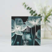 独自の作成 – X線ウェディングフラワー サンキューカード (スタンド正面)