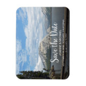 独自の作成Save the Date travel photo マグネット (縦)