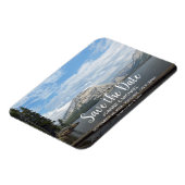 独自の作成Save the Date travel photo マグネット (左側)