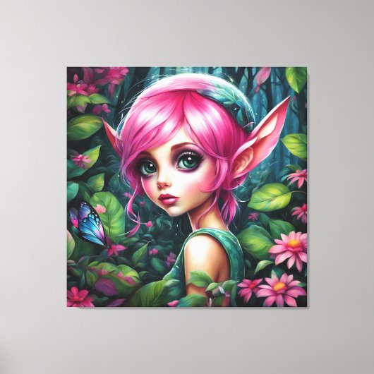 独自の保キープサケを作成する – キャンバス(光沢) キャンバスプリント (正面)