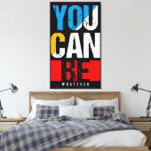 独自の保デザインやが可能 – Canvas (Gloss) キャンバスプリント (インサイチュ (寝室))