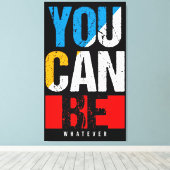 独自の保デザインやが可能 – Canvas (Gloss) キャンバスプリント (インサイチュ (ウッドフロア))