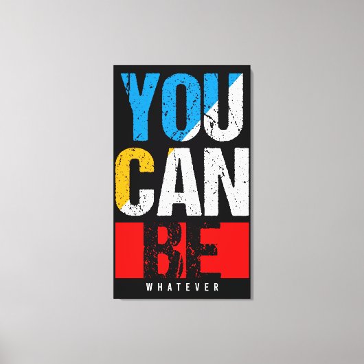 独自の保デザインやが可能 – Canvas (Gloss) キャンバスプリント (正面)