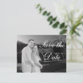 独自の保存日付の作成 案内ポストカード (スタンド正面)