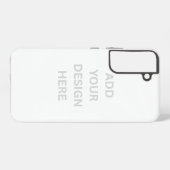 独自の傷に強いS22 Plusケースの作成 Samsung Galaxyケース (裏面横)