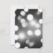 独自の六角形《写真》ぼけ味背景の作成 出欠カード (裏面)