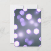 独自の六角形《写真》ぼけ味背景の作成 出欠カード (裏面)