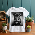 独自の写真とシンプル文字独身のを作カスタム成 Tシャツ<br><div class="desc">写真とシンプルお使いのモダン文字を使って独自の独身のTシャツを作カスタム成する。こもしこ救済こが必要でカスタマイズす、下のボタンを使ってメッセージを下さい、喜んで嬉しく思い救済ます。</div>