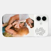 独自の写真とパーソナライズされた引用文の作成 Case-Mate iPhoneケース (裏面 (横))