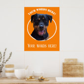 独自の写真と文字の作成 ポスター (キッチン)