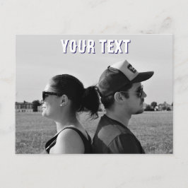 独自の写真と文字葉書の作成 ポストカード