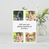 独自の写真のコラージュと文字を作成 (スタンド正面)