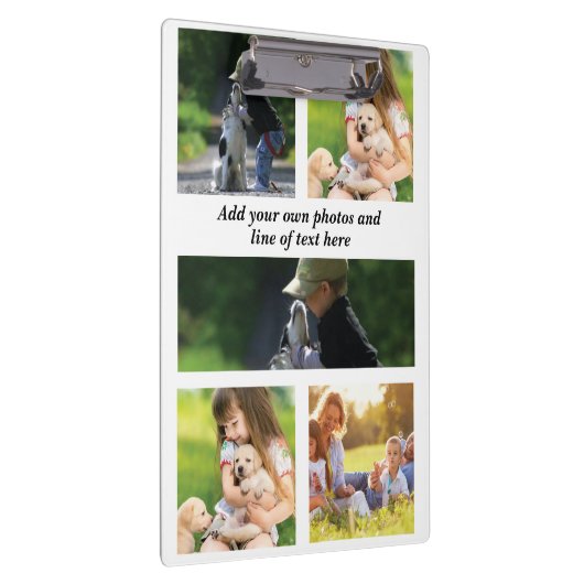 独自の写真のコラージュと文字を作成 クリップボード (右)