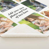 独自の写真のコラージュと文字を作成 シェルパブランケット (3/4)