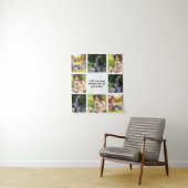 独自の写真のコラージュと文字を作成 タペストリー (インサイチュ)