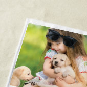 独自の写真のコラージュと文字を作成 ビーチタオル (インサイチュ)