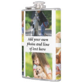 独自の写真のコラージュと文字を作成 フラスク (左)