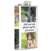 独自の写真のコラージュと文字を作成 フラスク (右)